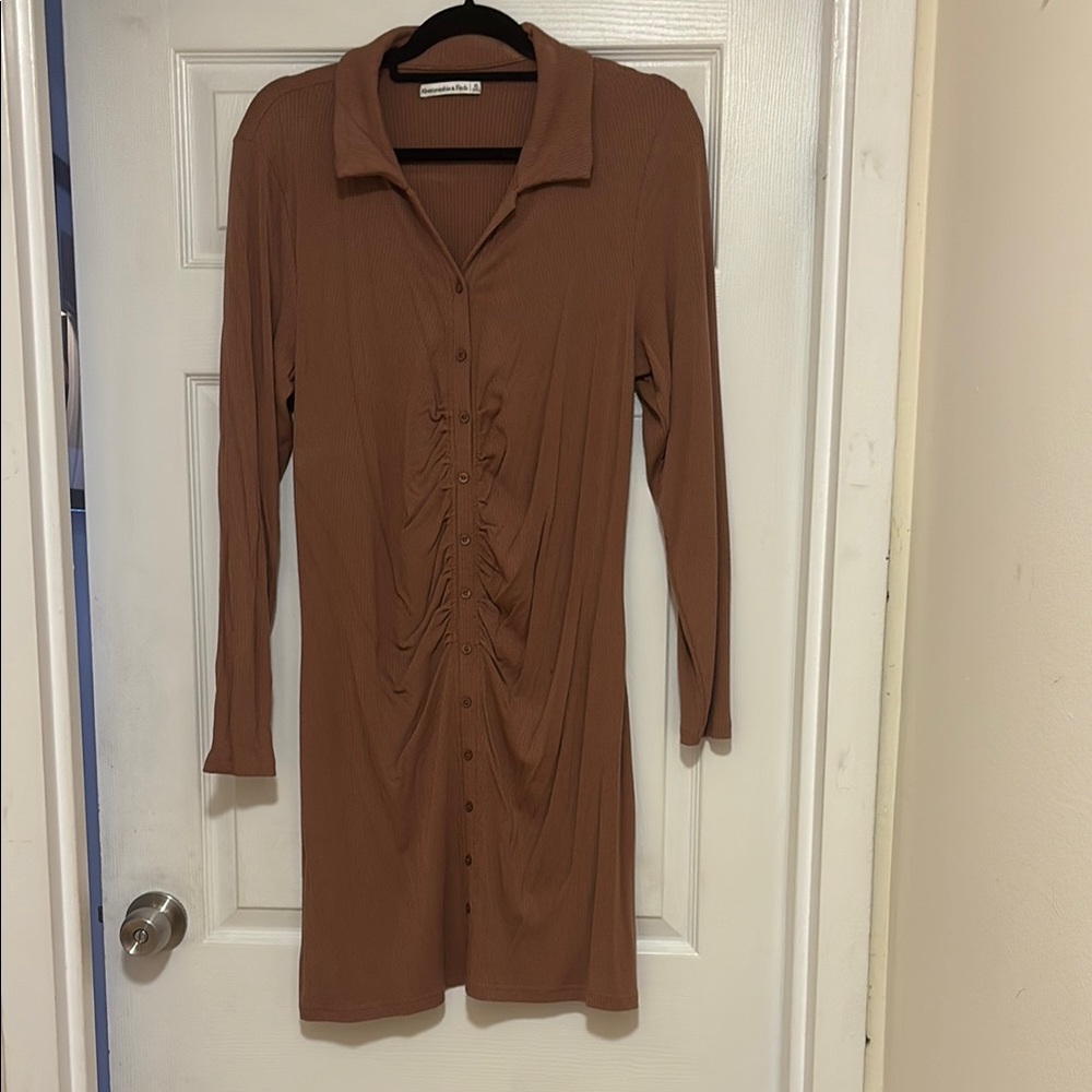 Abercrombie & Fitch Chestnut Sweater Dress